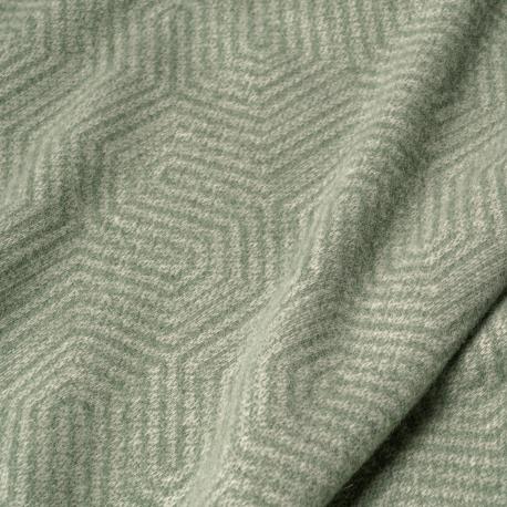 Плед  Фэррелл белый с серым 140х200 см Estia