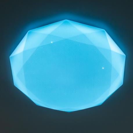 Светильник потолочный  CL733680G Астрон LED RGB с пультом Citilux