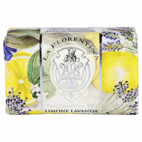 Мыло твердое  Лимон и Лаванда 200 г LA FLORENTINA