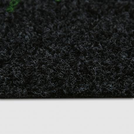 Коврик придверный  серый 40х60 см Hometex