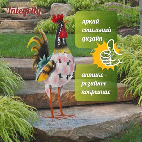 Фигура садовая  Петух 40х16х56 см Integrity
