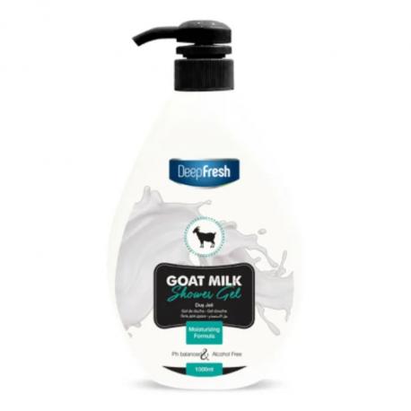 Гель для душа  goat milk 1000мл Deep Fresh