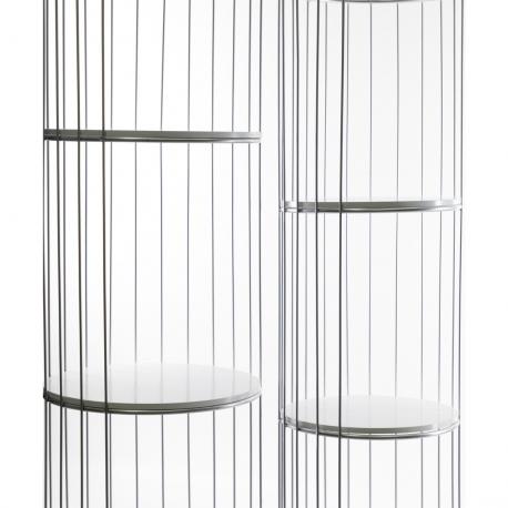 Стеллажи  набор 2 предмета 36х36х160 см 30х30х133 см ГЛАСАР