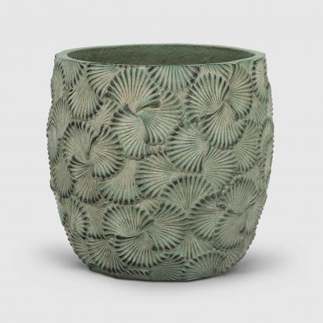 Кашпо  Антик зеленое 26х26х25 см Ownland