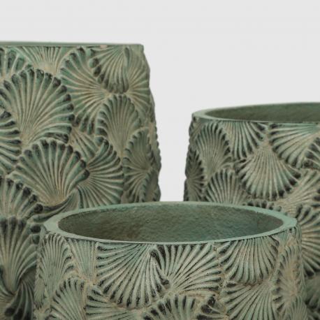 Кашпо  Антик зеленое 26х26х25 см Ownland