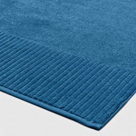 Махровое полотенце  Cascata синее 50х90 см Cleanelly Basic