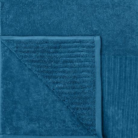 Махровое полотенце  Cascata синее 50х90 см Cleanelly Basic