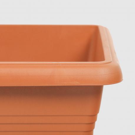 Горшок  Villa квадратный терракотовый 50х50 см Serinova