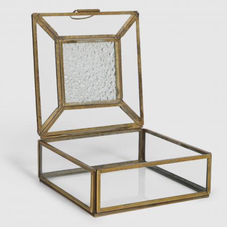 Коробка декоративная  13x13x4,5cм P.M. Overseas