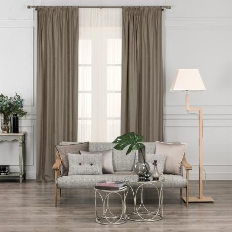 Комплект штор Daily by T Вилен бежевый 200х270 см 2 предмета DAILY by Togas
