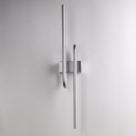 Бра  18W LED 220V серебро De Markt