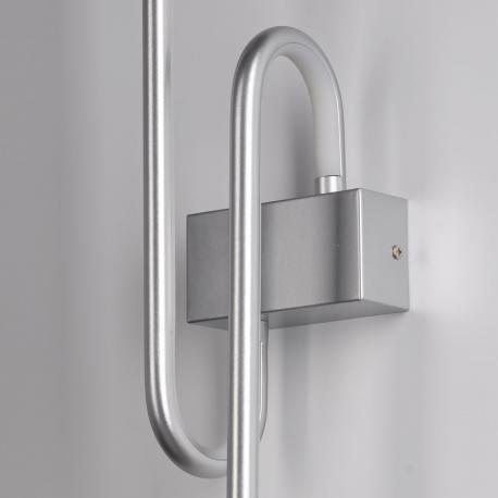 Бра  18W LED 220V серебро De Markt