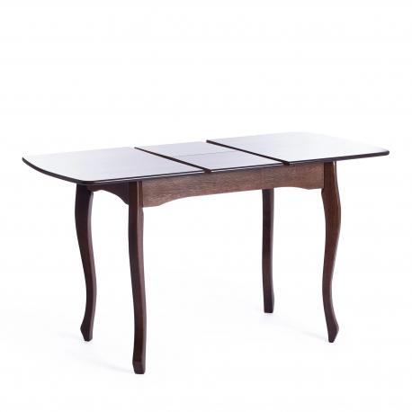 Обеденный стол  Caterina Provence кофейный 100+30х70х75 см (19128) TC