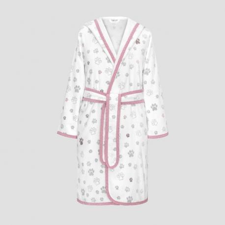 Халат  Китти белый 104-110 Kids by togas