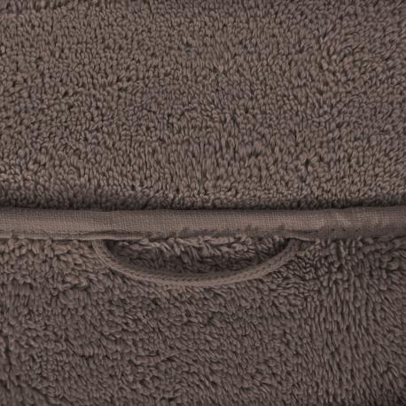 Полотенце махровое  Cirrus 50x100см коричневое Erteks