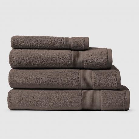 Полотенце махровое  Cirrus 50x100см коричневое Erteks