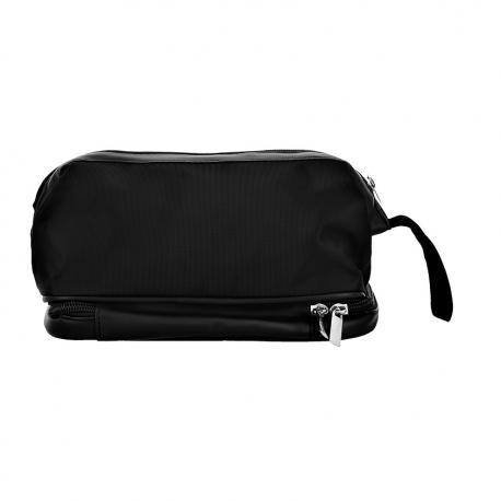 Косметичка  мужская чёрная 23х13,5х11 см LADY PINK