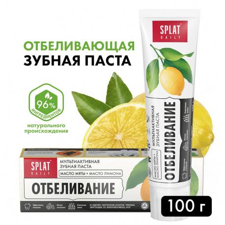 Паста зубная  daily whitening 100г SPLAT