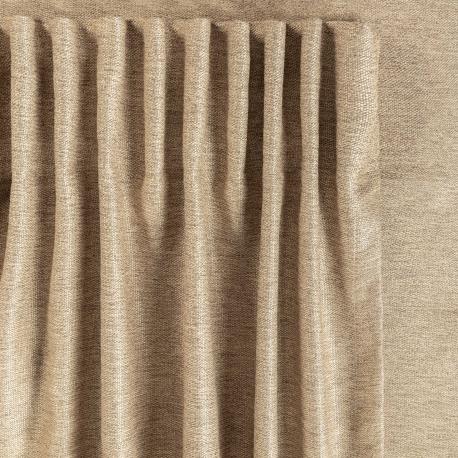 Штора на шт.ленте  Дарли коричневая 200x260 см DAILY by Togas
