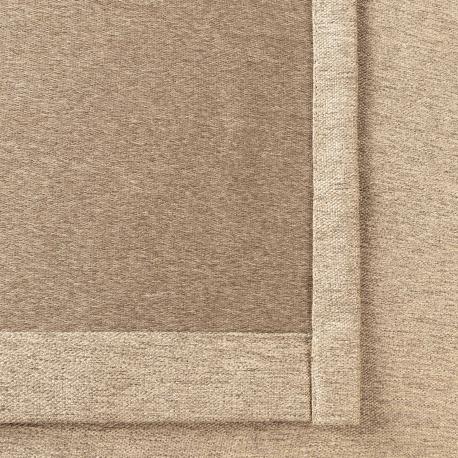 Штора на шт.ленте  Дарли коричневая 200x260 см DAILY by Togas