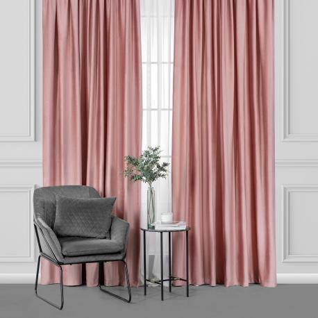 Штора  Хана розовая 200х270 см 2 предмета DAILY by Togas