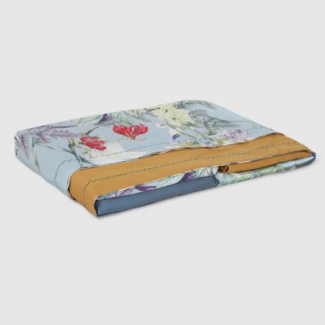 Комплект постельного белья  Elegance Adelle navy blue двуспальный Wonne Traum