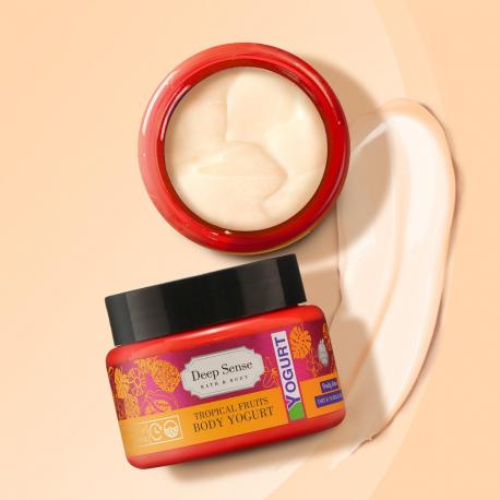 Крем-йогурт для тела  тропические фрукты 250мл DEEP SENSE