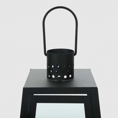 Фонарь-подсвечник  металлический Малый 18х18х28 см Dekor pap