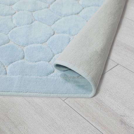 Набор ковриков для ванны  Stone голубой 2 шт Retro textil
