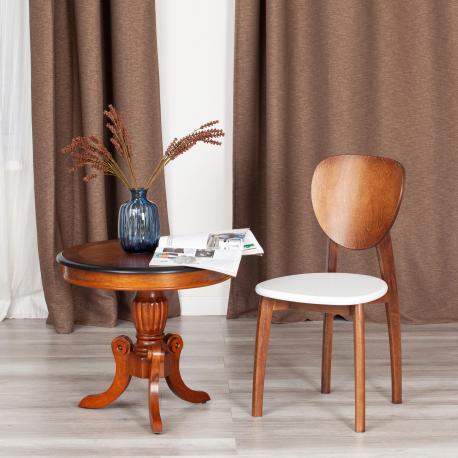 Стул  Diamante Коричневый/Белый 42x42x85 см TC