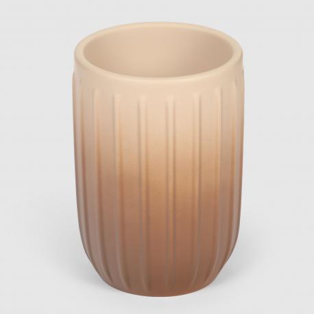 Стакан для зубных щеток  из полирезина Оттенки Aspire sanitary