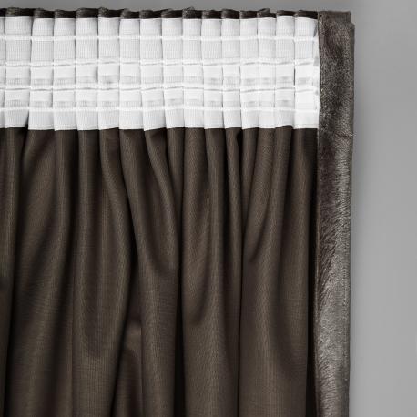 Шторы Daily by T Октавиа коричневые 220х270 см 2 предмета DAILY by Togas
