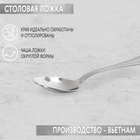 Набор столовых приборов  Ducale 24 предмета 6 персон PINTINOX