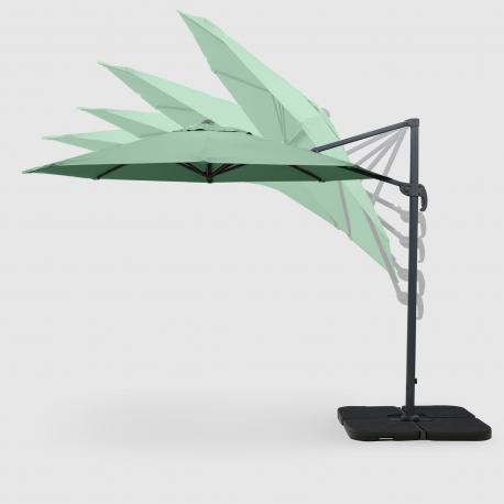 Зонт  Д3M с базой, кронштейном и утяжелителем 300х300 см Greenpatio