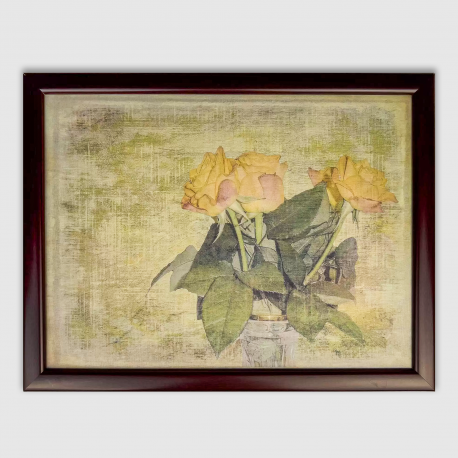 Поднос на подушке  Букет роз GenLex