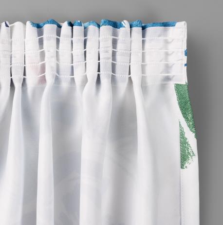 Штора Daily By T Мадагаскар синий 200х270 см DAILY by Togas