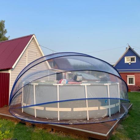 Тент для бассейна  на землю 3,6 м Pool Tent