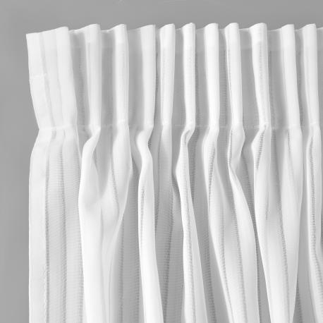 Тюль на шторной ленте Daily By T Мирра белый 300х300 см DAILY by Togas