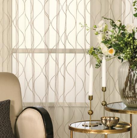 Тюль на шторной ленте Daily By T Виладжи бежевый 400х275 см DAILY by Togas