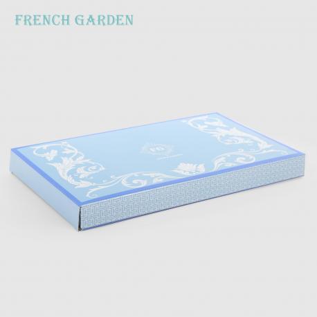 Блюдо овальное  Белая роза 30,8х18,3 см French garden