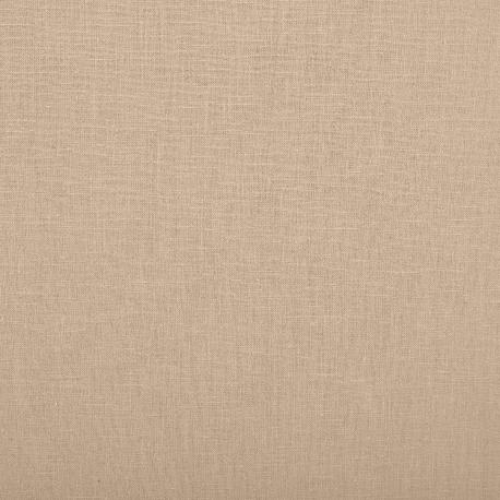 Комплект постельного белья  Евро linen хлопок/лен коричневый Eliveon