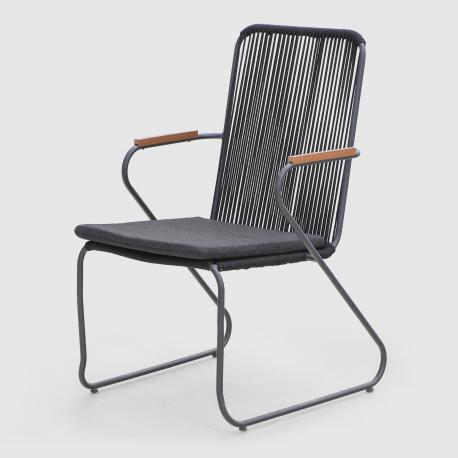 Комплект мебели  антрацитовый 7 предметов Greenpatio