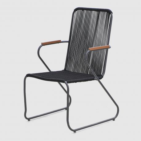 Комплект мебели  антрацитовый 7 предметов Greenpatio