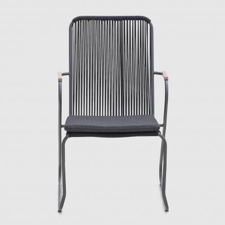 Комплект мебели  антрацитовый 7 предметов Greenpatio