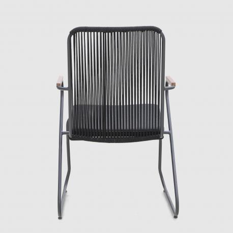 Комплект мебели  антрацитовый 7 предметов Greenpatio