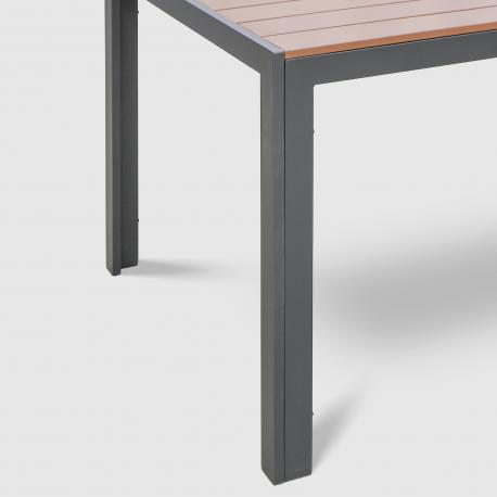 Комплект мебели  антрацитовый 7 предметов Greenpatio