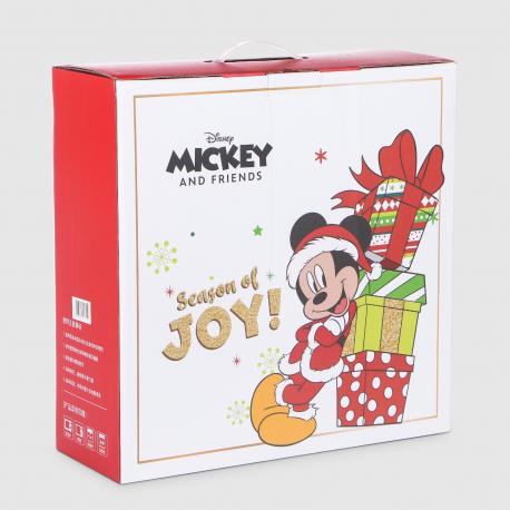 Набор посуды  новогодний Mickey Mouse & Friends белый 5 предметов Disney