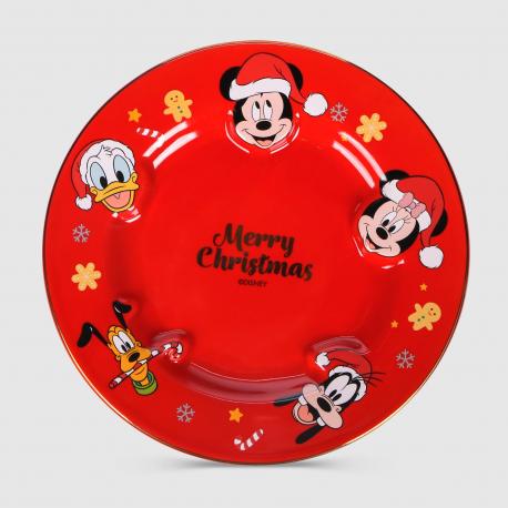 Набор посуды  новогодний Mickey Mouse & Friends 5 предметов Disney