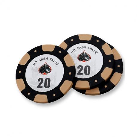 Набор покер  Royal Flush в бежевом кейсе Empire