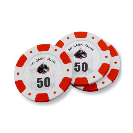 Набор покер  Royal Flush в бежевом кейсе Empire